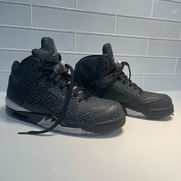 2014 Air Jordan 5 Retro 3Lab5 ‘Elephant Print’ - Picture 7 of 8
